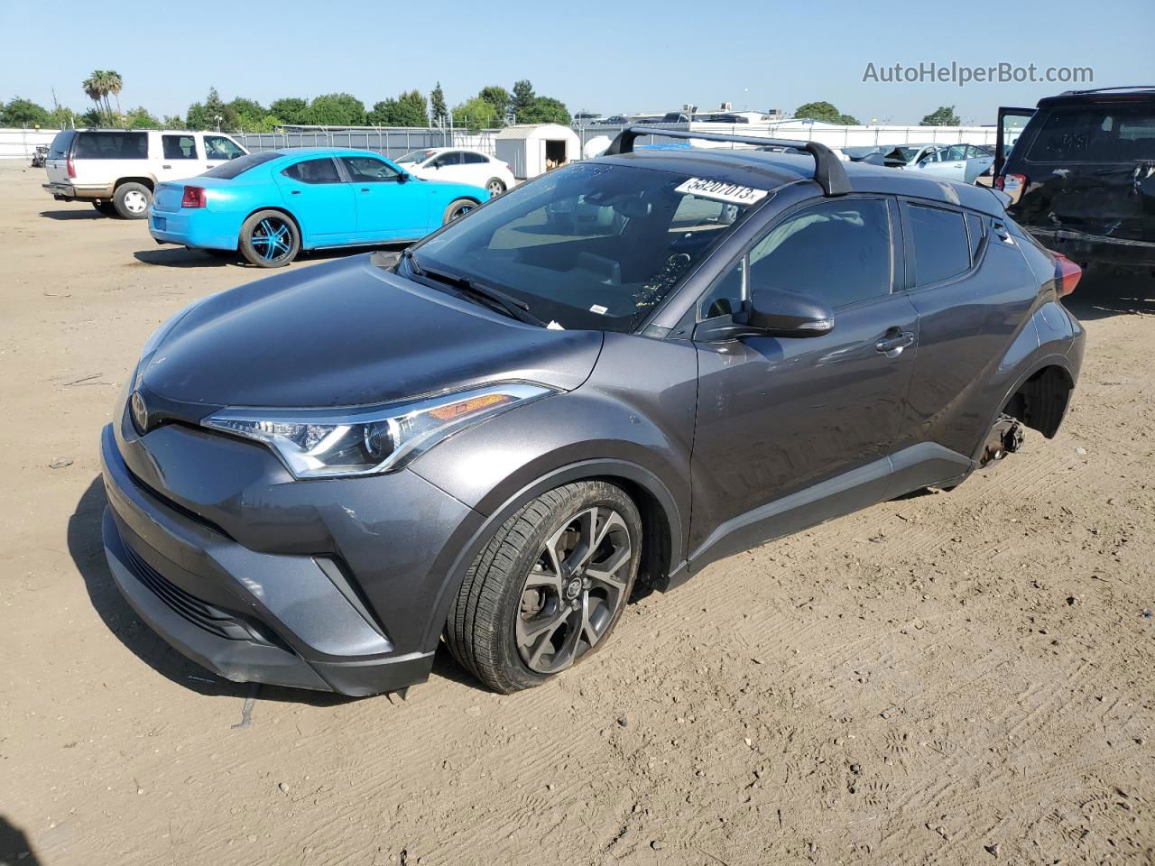 2019 Toyota C-hr Xle Charcoal vin: JTNKHMBX6K1044970