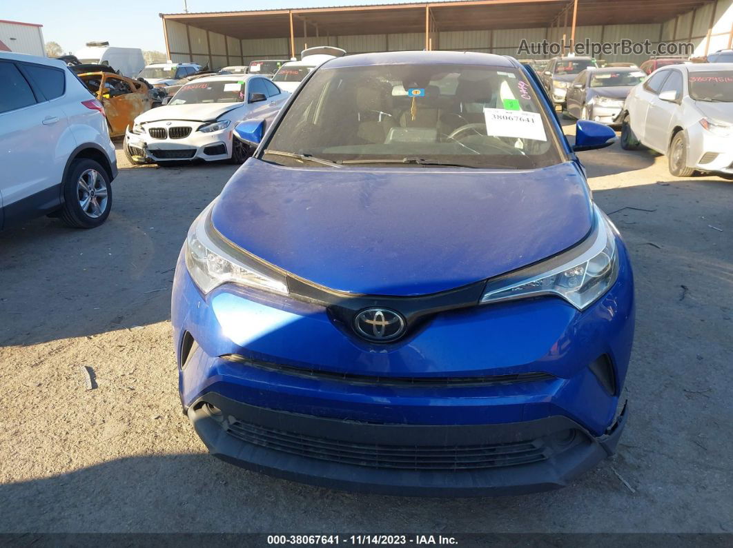 2019 Toyota C-hr Le Синий vin: JTNKHMBX7K1059042