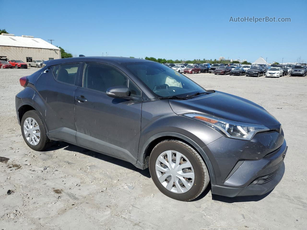 2019 Toyota C-hr Xle Gray vin: JTNKHMBX8K1052889