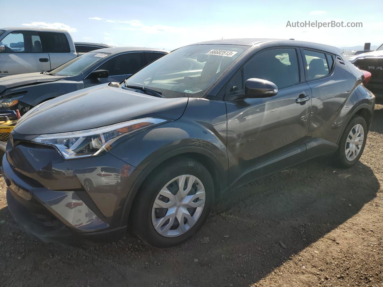 2019 Toyota C-hr Xle Charcoal vin: JTNKHMBX8K1060894