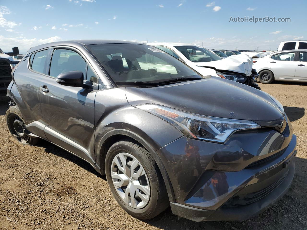 2019 Toyota C-hr Xle Charcoal vin: JTNKHMBX8K1060894