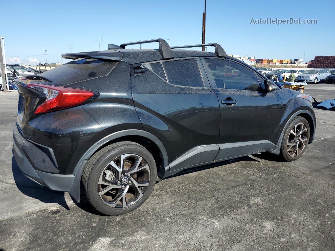 2019 Toyota C-hr Xle Черный vin: JTNKHMBX8K1062578