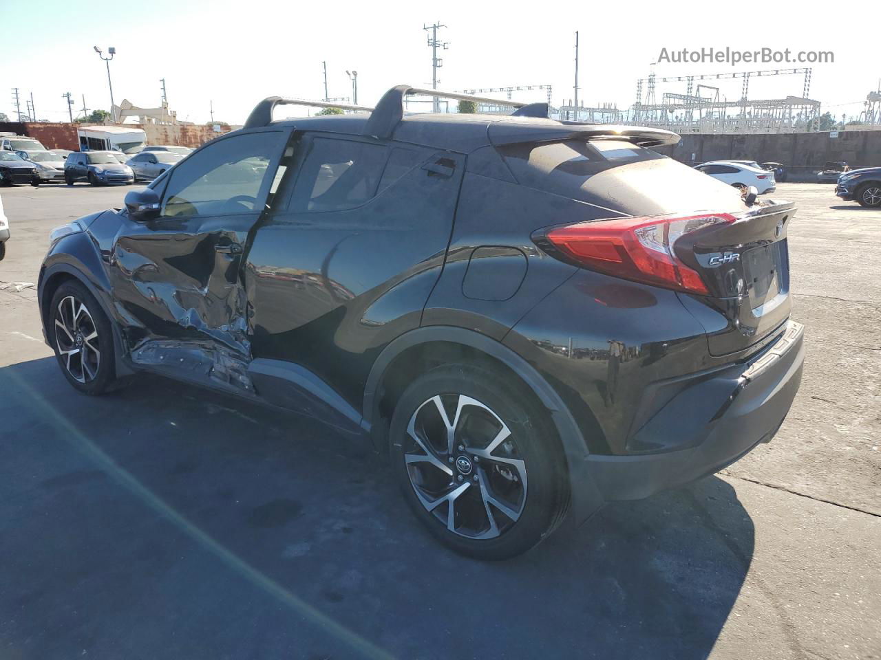 2019 Toyota C-hr Xle Черный vin: JTNKHMBX8K1062578