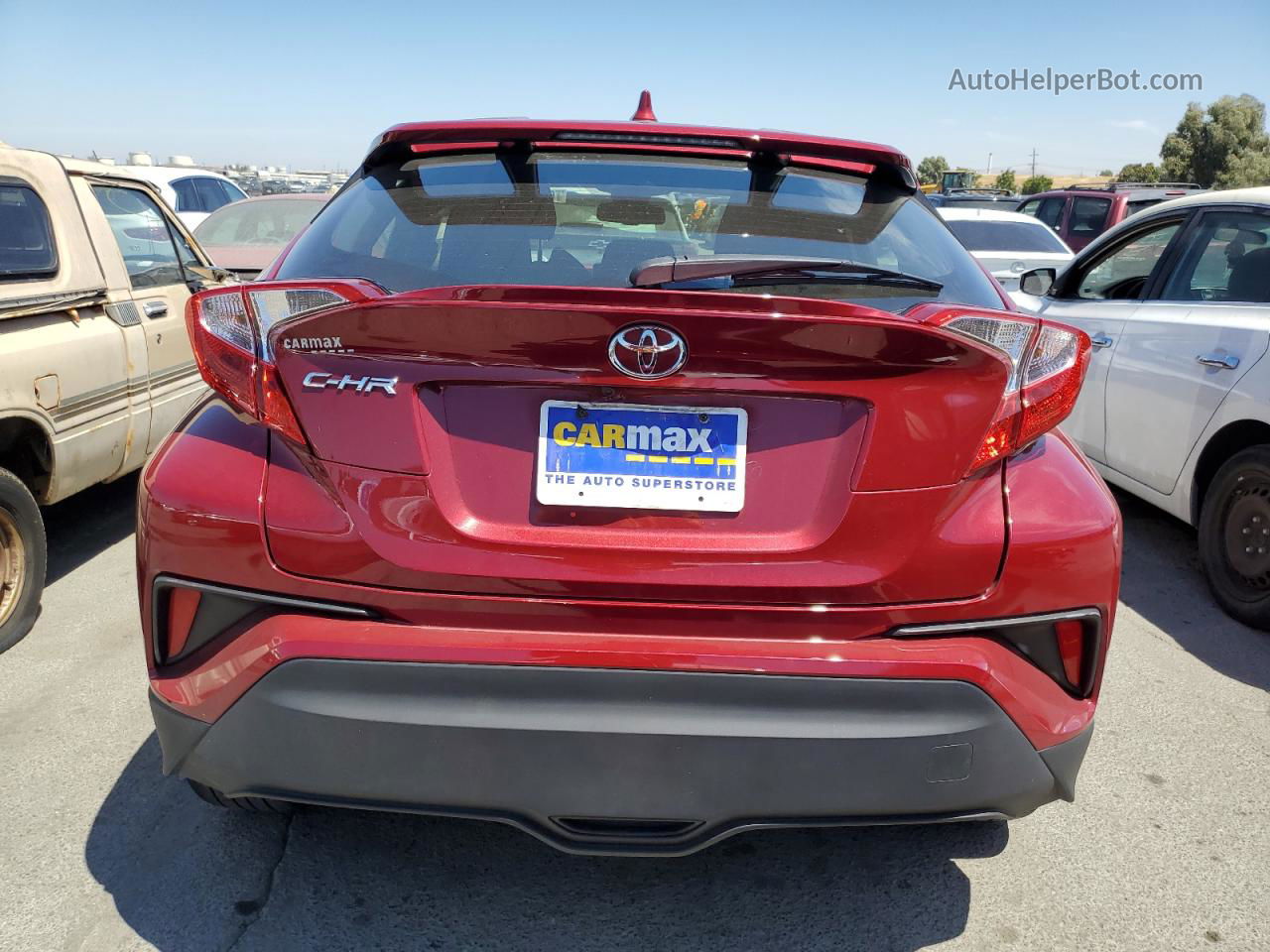 2019 Toyota C-hr Xle Red vin: JTNKHMBX9K1025166