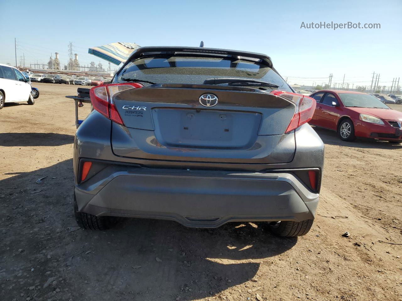 2019 Toyota C-hr Xle Серый vin: JTNKHMBX9K1039908