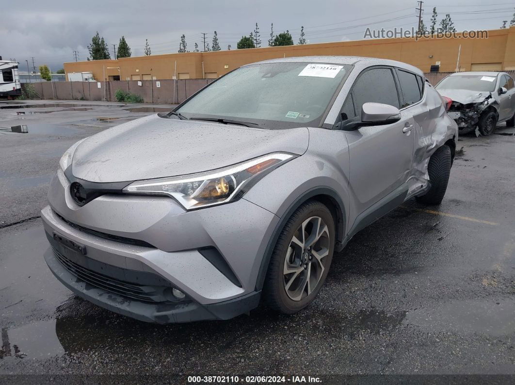 2019 Toyota C-hr Limited Серый vin: JTNKHMBX9K1046387