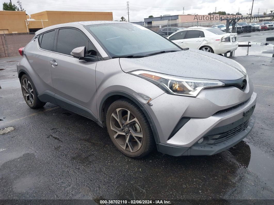 2019 Toyota C-hr Limited Серый vin: JTNKHMBX9K1046387