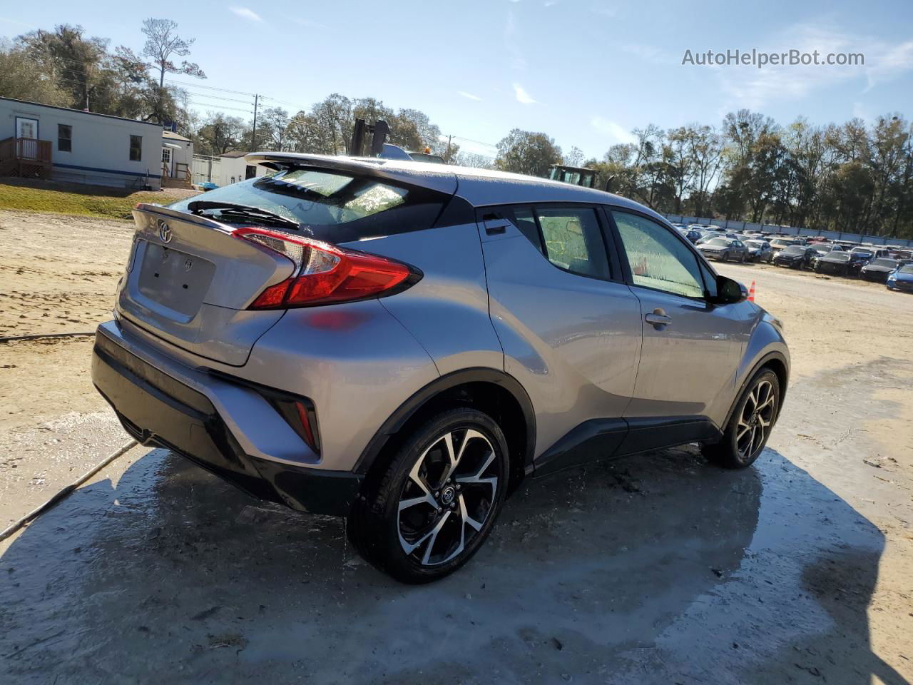 2019 Toyota C-hr Xle Silver vin: JTNKHMBX9K1051735