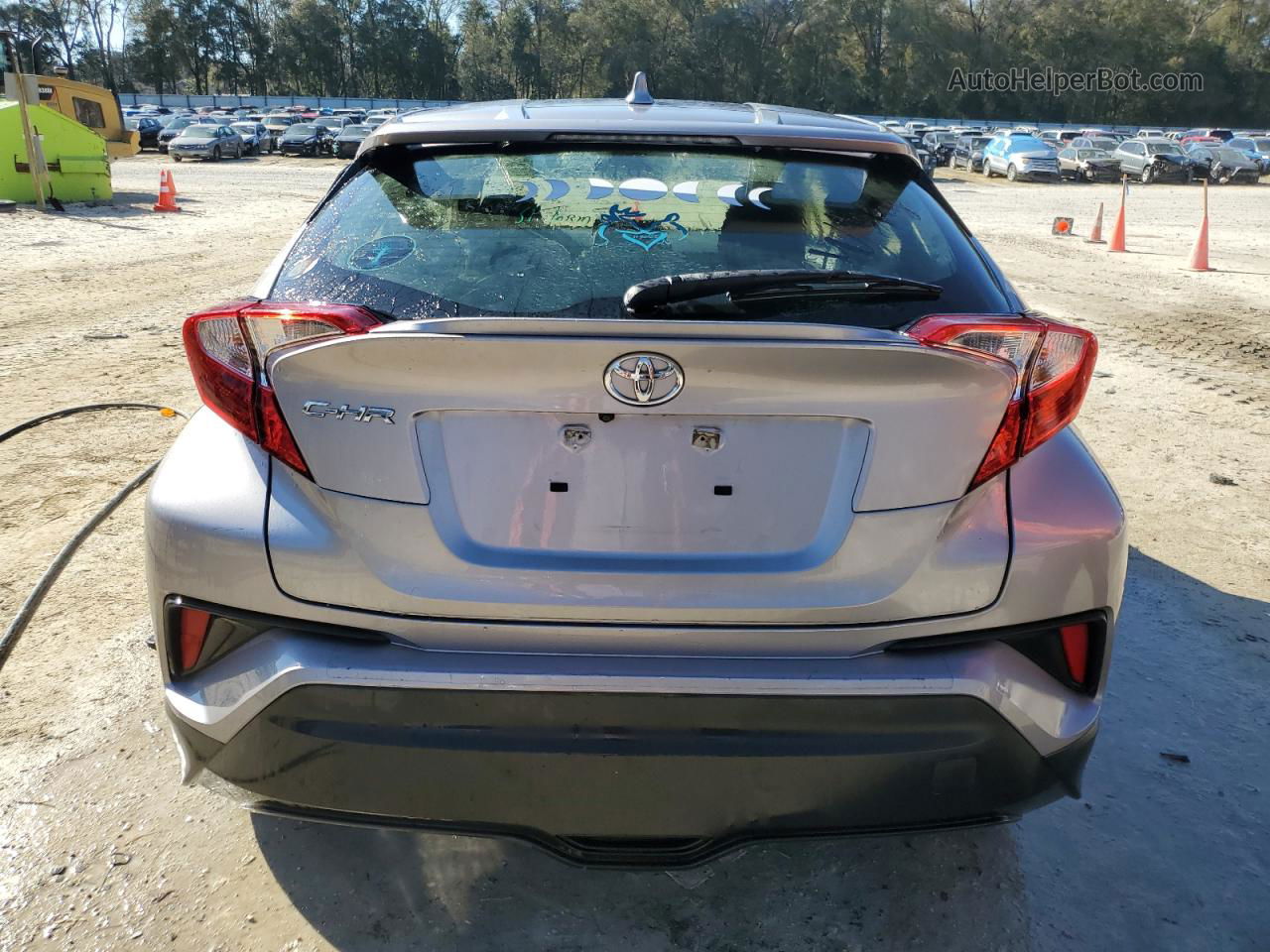 2019 Toyota C-hr Xle Silver vin: JTNKHMBX9K1051735