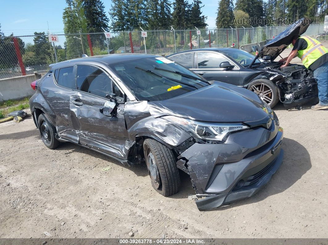 2019 Toyota C-hr Le Серый vin: JTNKHMBX9K1055476