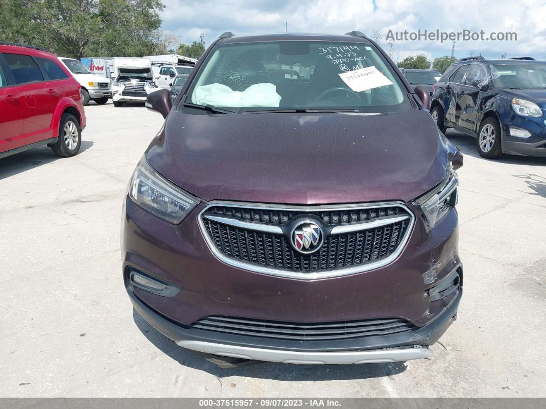 2018 Buick Encore   Purple vin: KL4CJ1SB7JB558927