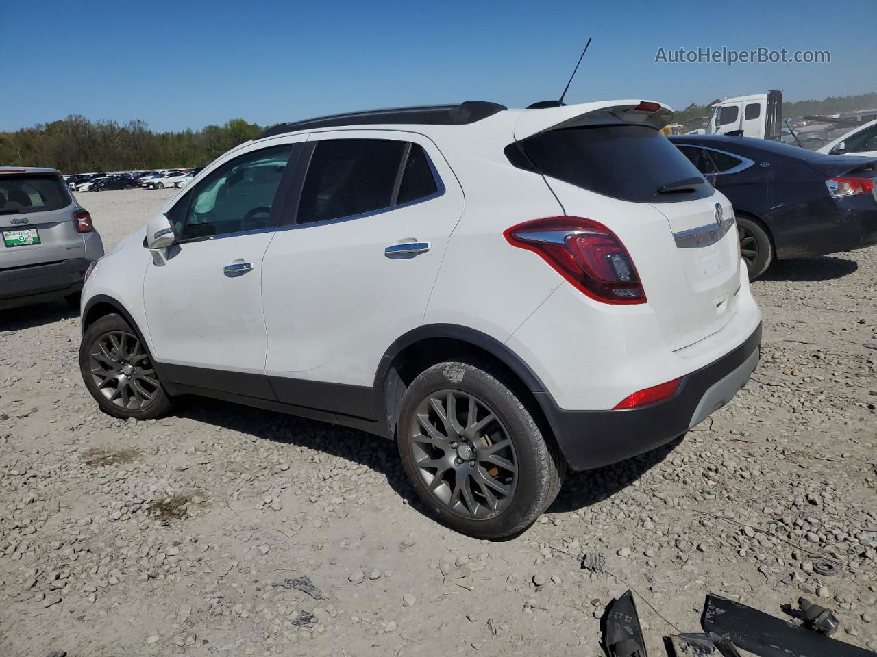 2019 Buick Encore Sport Touring Белый vin: KL4CJ1SB0KB723525