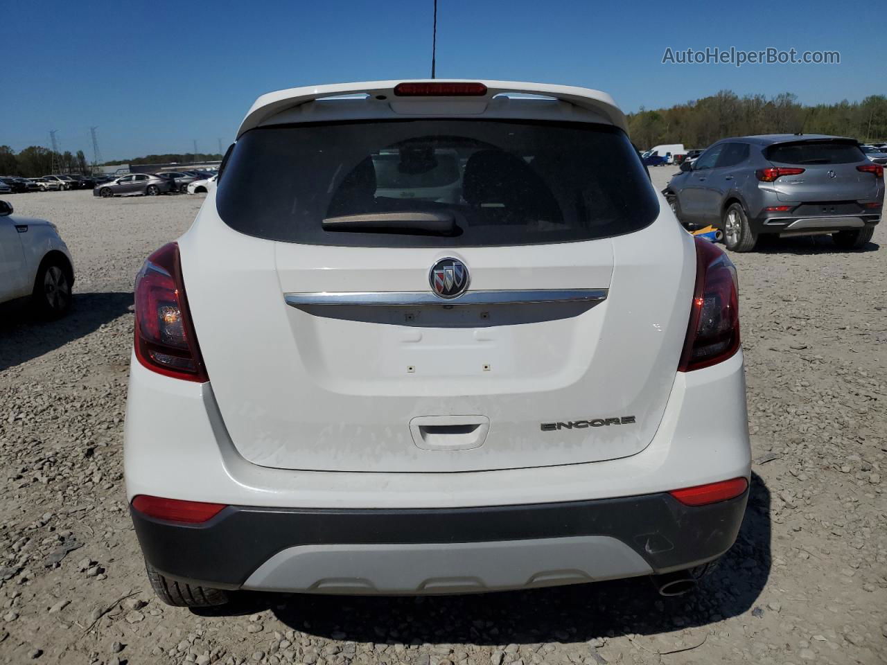 2019 Buick Encore Sport Touring White vin: KL4CJ1SB0KB723525