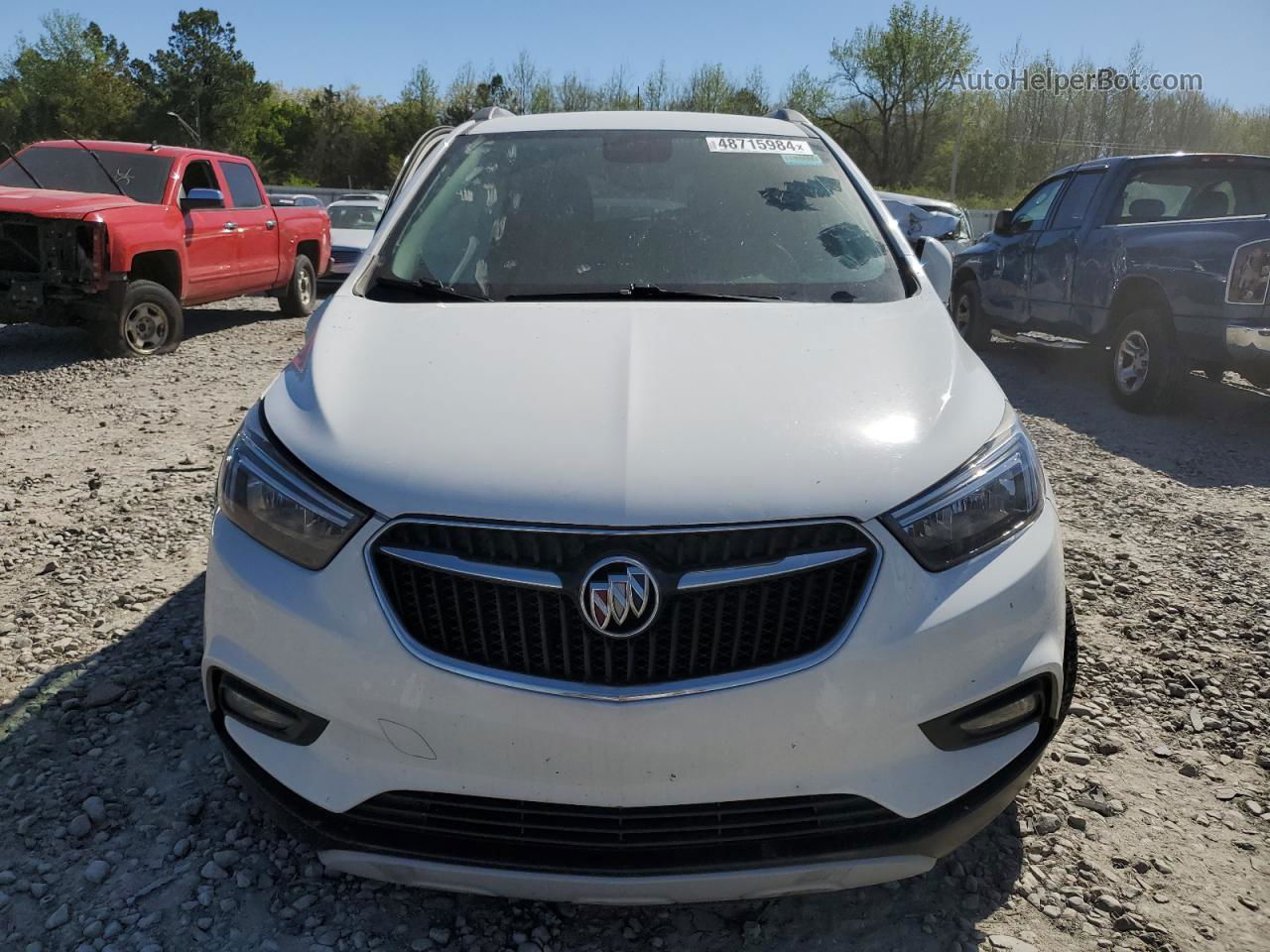 2019 Buick Encore Sport Touring White vin: KL4CJ1SB0KB723525