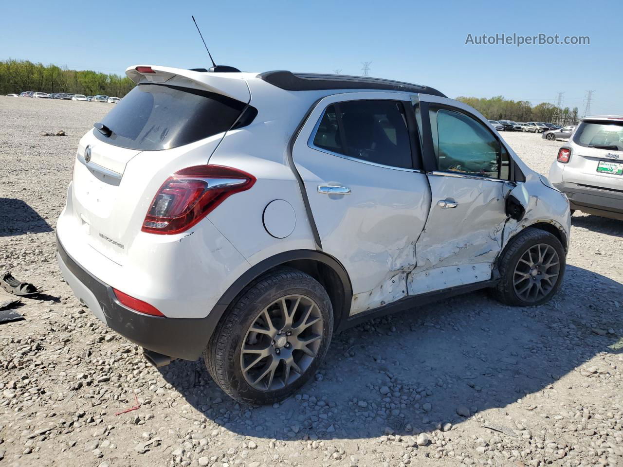 2019 Buick Encore Sport Touring Белый vin: KL4CJ1SB0KB723525