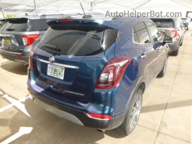 2019 Buick Encore Sport Touring Blue vin: KL4CJ1SB0KB763670