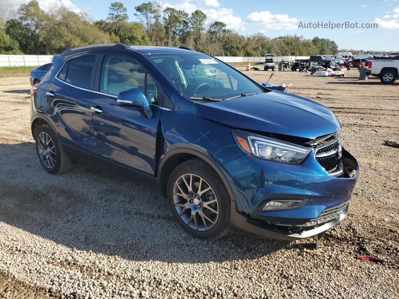 2019 Buick Encore Sport Touring Синий vin: KL4CJ1SB0KB798743