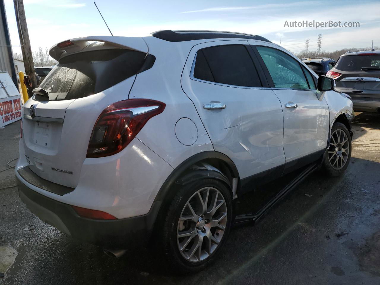 2018 Buick Encore Sport Touring Белый vin: KL4CJ1SB1JB593592