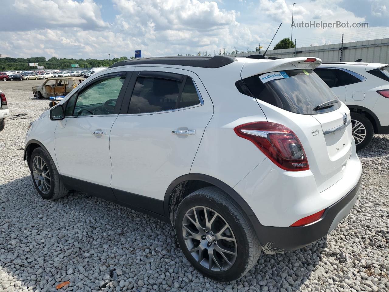 2019 Buick Encore Sport Touring White vin: KL4CJ1SB1KB869190