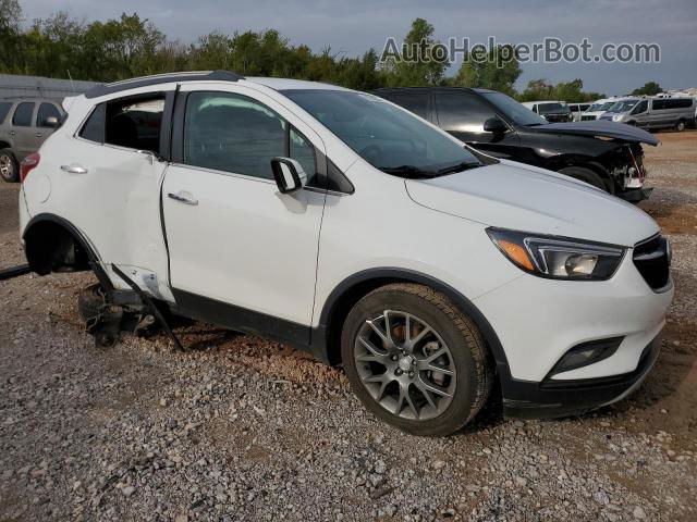 2019 Buick Encore Sport Touring White vin: KL4CJ1SB2KB727110