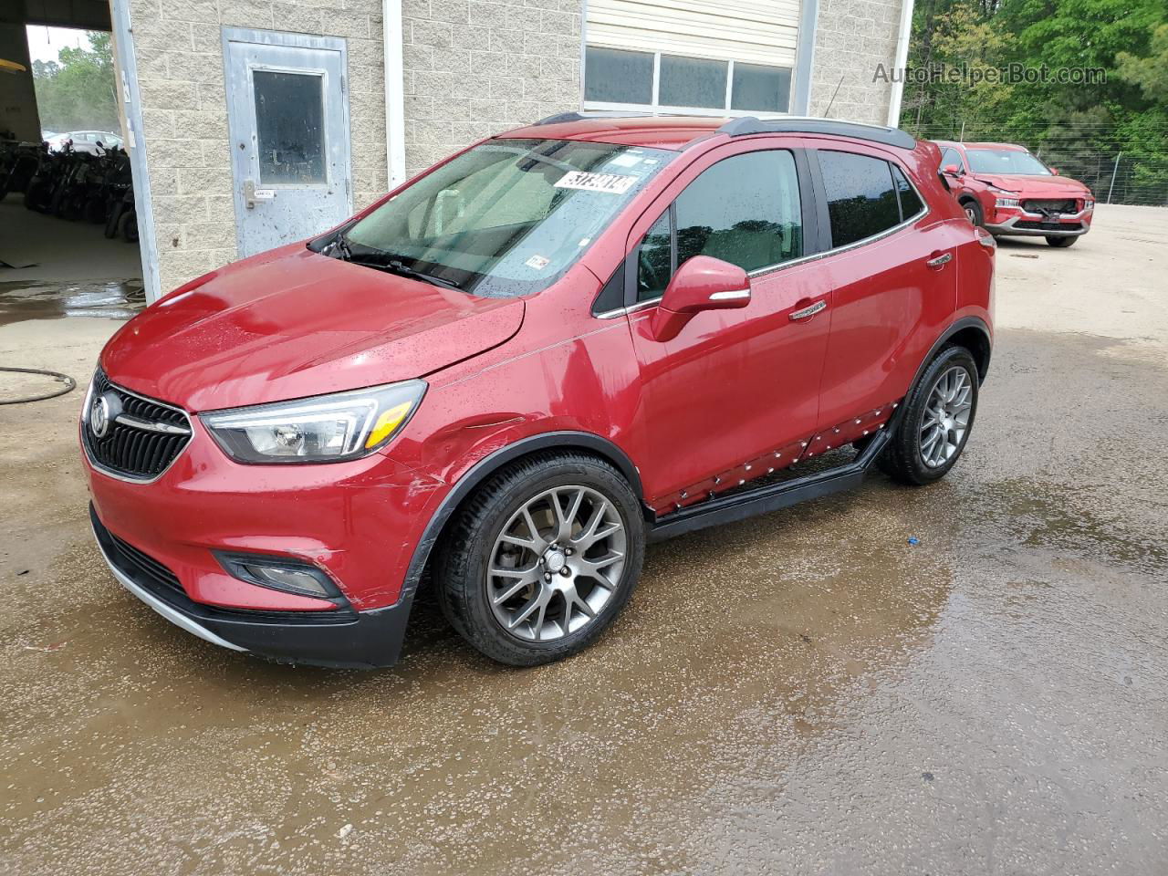 2019 Buick Encore Sport Touring Red vin: KL4CJ1SB2KB823223