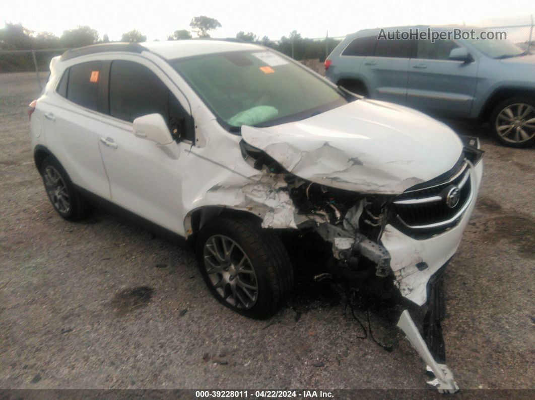 2018 Buick Encore Sport Touring White vin: KL4CJ1SB3JB575921