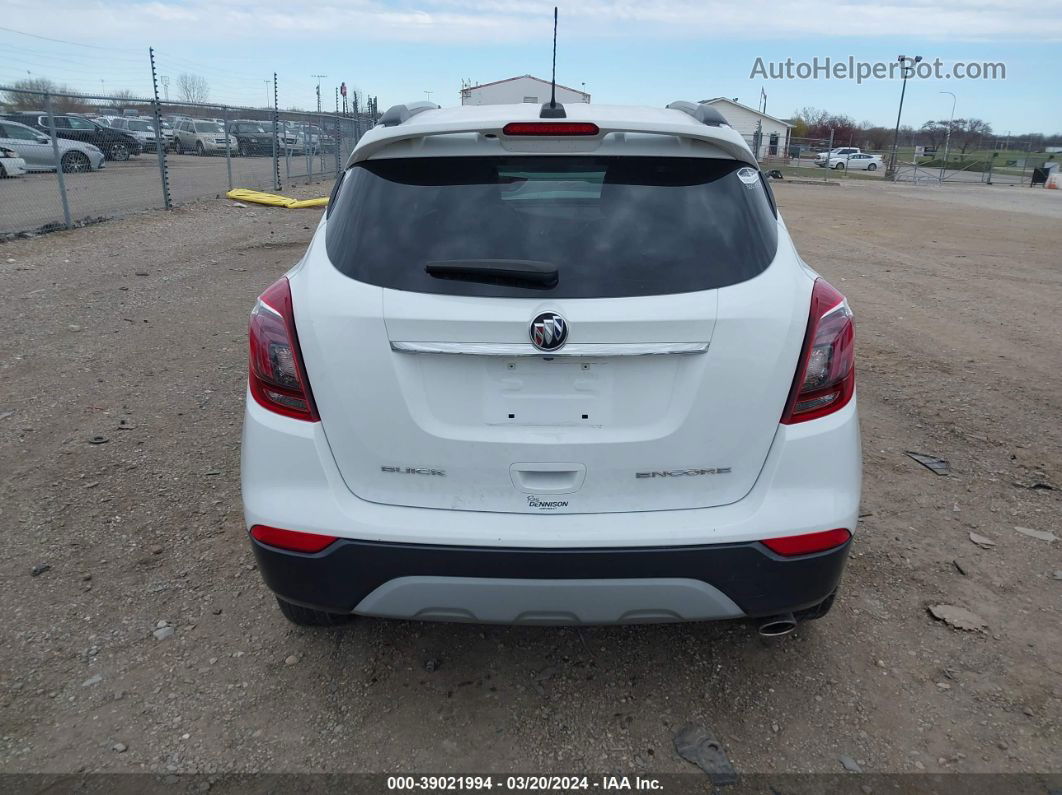 2018 Buick Encore Sport Touring White vin: KL4CJ1SB3JB664002