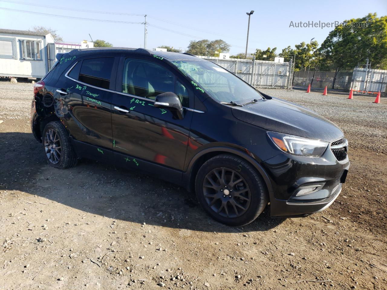 2019 Buick Encore Sport Touring Black vin: KL4CJ1SB3KB805474