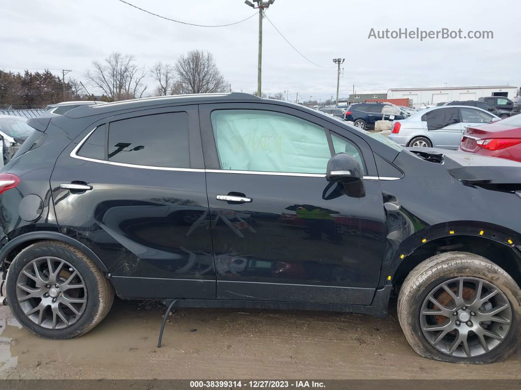 2019 Buick Encore Fwd Sport Touring Black vin: KL4CJ1SB3KB848986