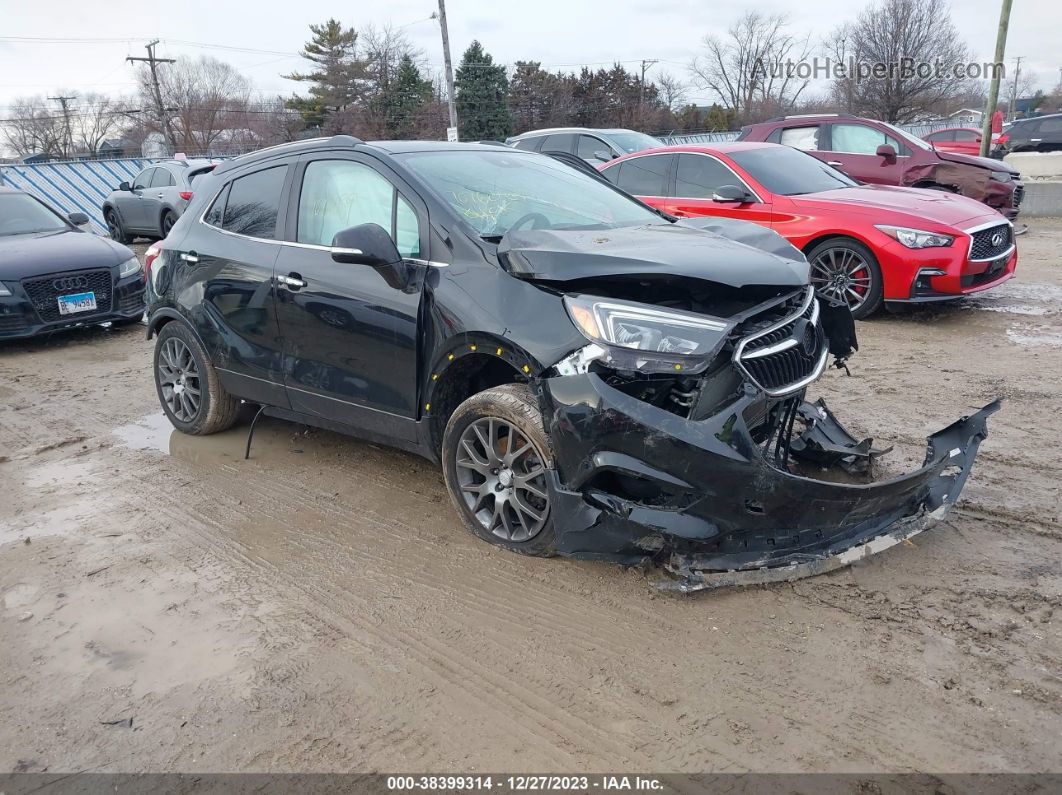 2019 Buick Encore Fwd Sport Touring Black vin: KL4CJ1SB3KB848986