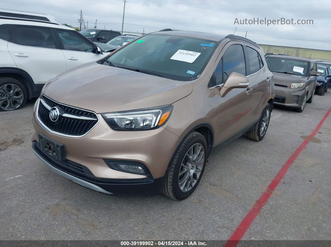 2018 Buick Encore Sport Touring Brown vin: KL4CJ1SB4JB534407