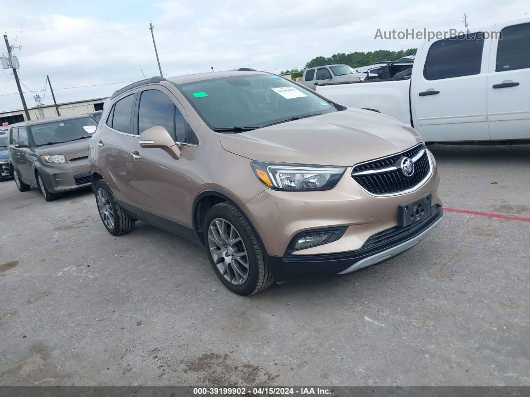 2018 Buick Encore Sport Touring Brown vin: KL4CJ1SB4JB534407