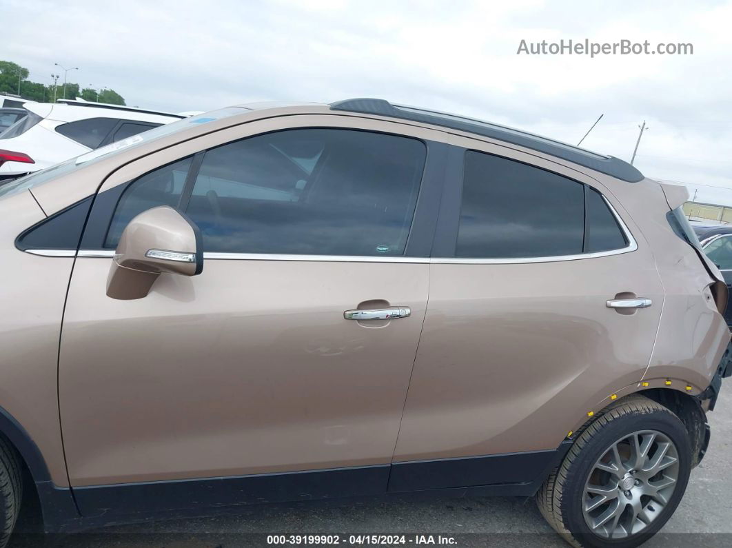 2018 Buick Encore Sport Touring Brown vin: KL4CJ1SB4JB534407