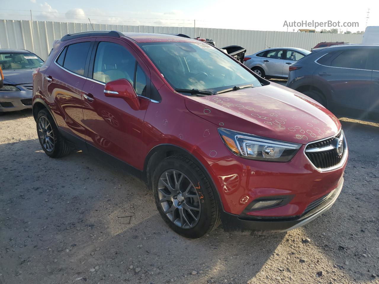 2019 Buick Encore Sport Touring Red vin: KL4CJ1SB4KB770878