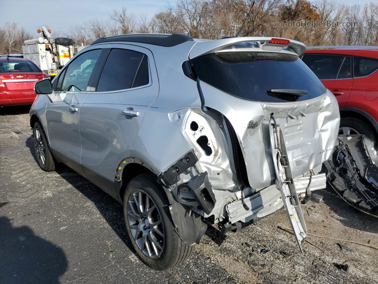 2019 Buick Encore Sport Touring Silver vin: KL4CJ1SB4KB780813