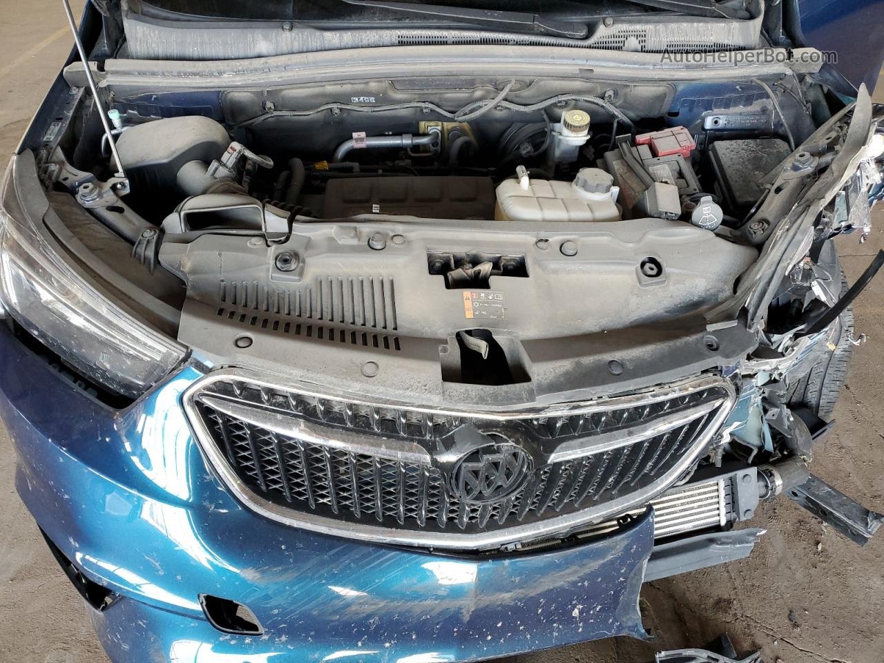 2019 Buick Encore Sport Touring Синий vin: KL4CJ1SB4KB932654