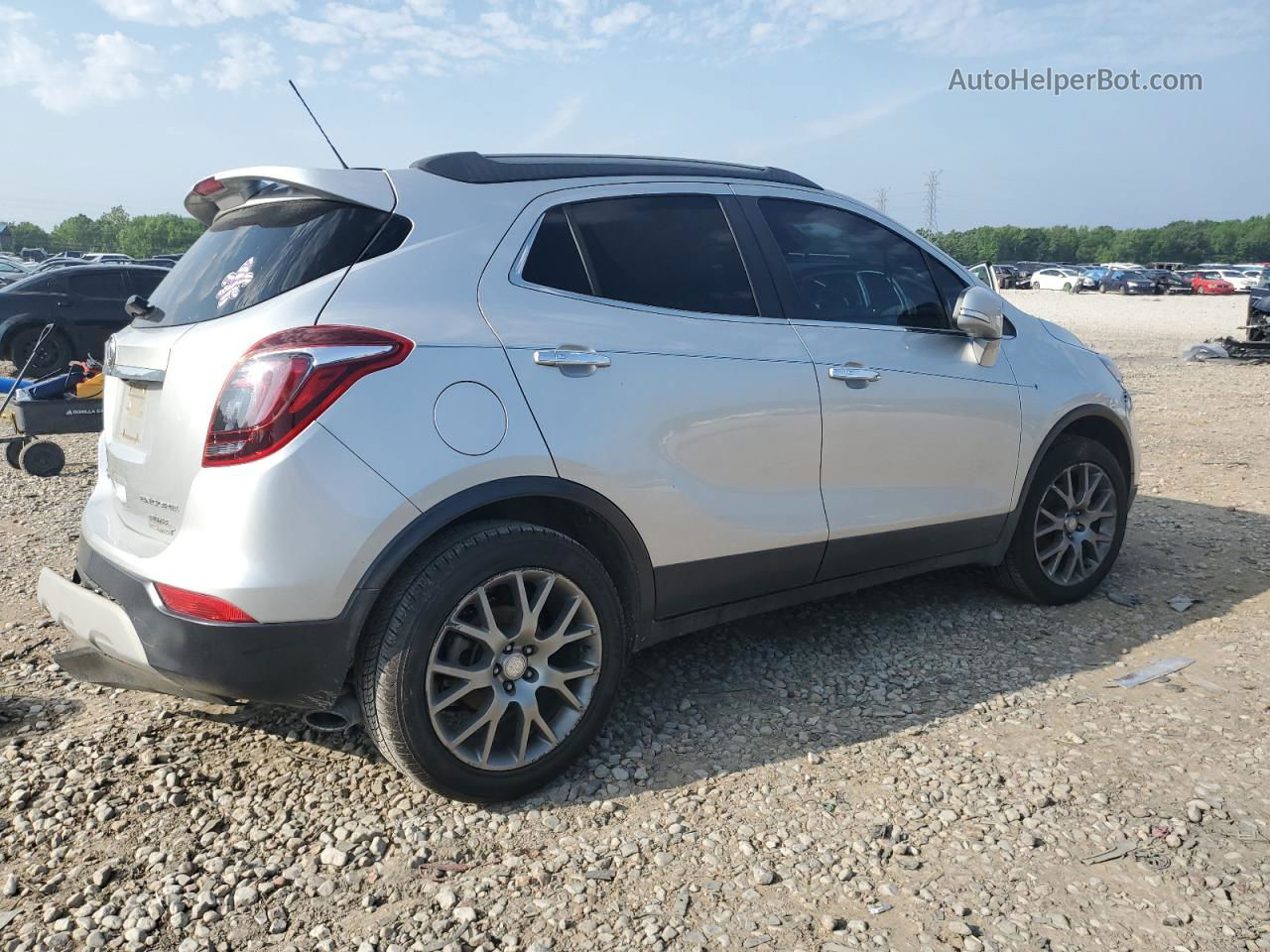 2018 Buick Encore Sport Touring Silver vin: KL4CJ1SB5JB630627