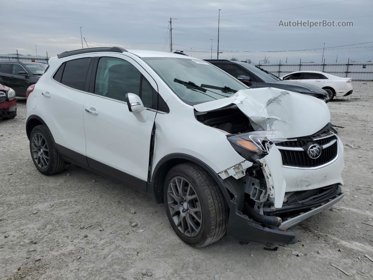 2019 Buick Encore Sport Touring Белый vin: KL4CJ1SB5KB742944