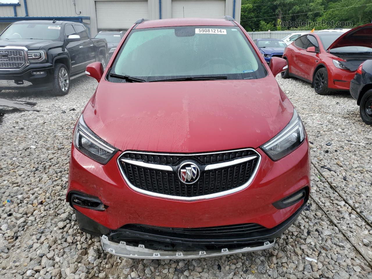 2019 Buick Encore Sport Touring Красный vin: KL4CJ1SB6KB809390