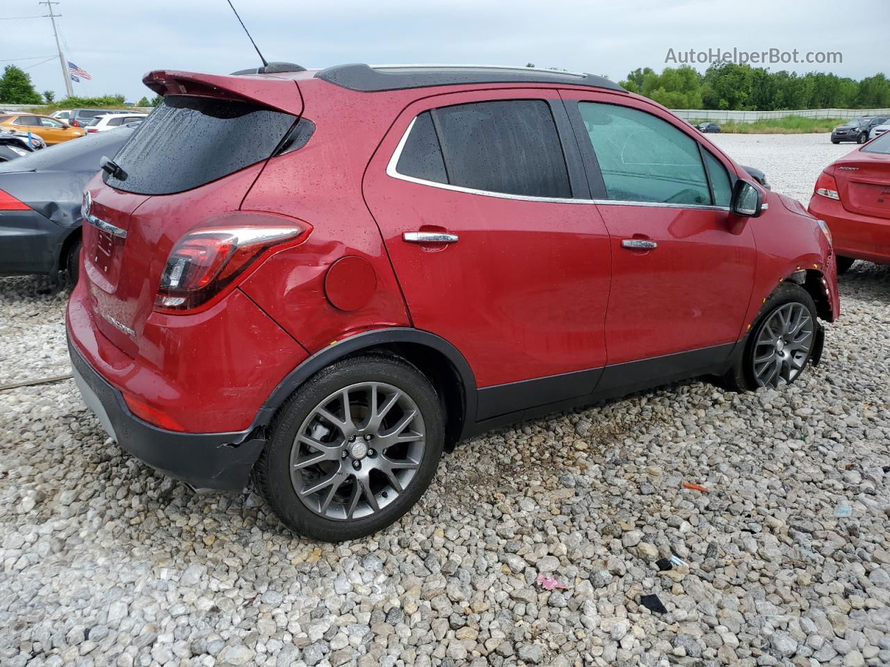 2019 Buick Encore Sport Touring Red vin: KL4CJ1SB6KB809390