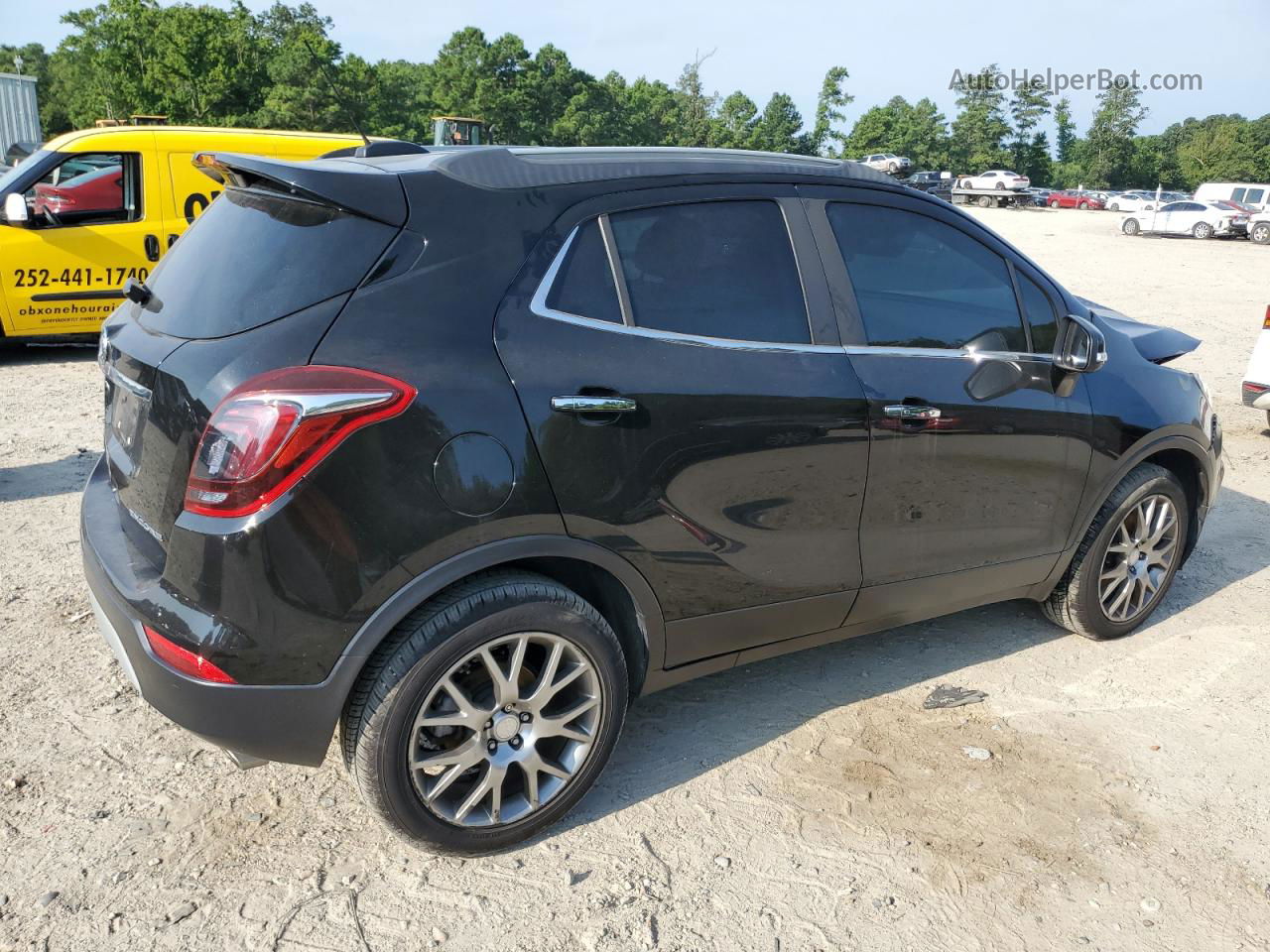 2018 Buick Encore Sport Touring Black vin: KL4CJ1SB7JB667310