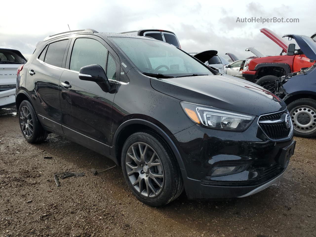 2019 Buick Encore Sport Touring Black vin: KL4CJ1SB7KB713056