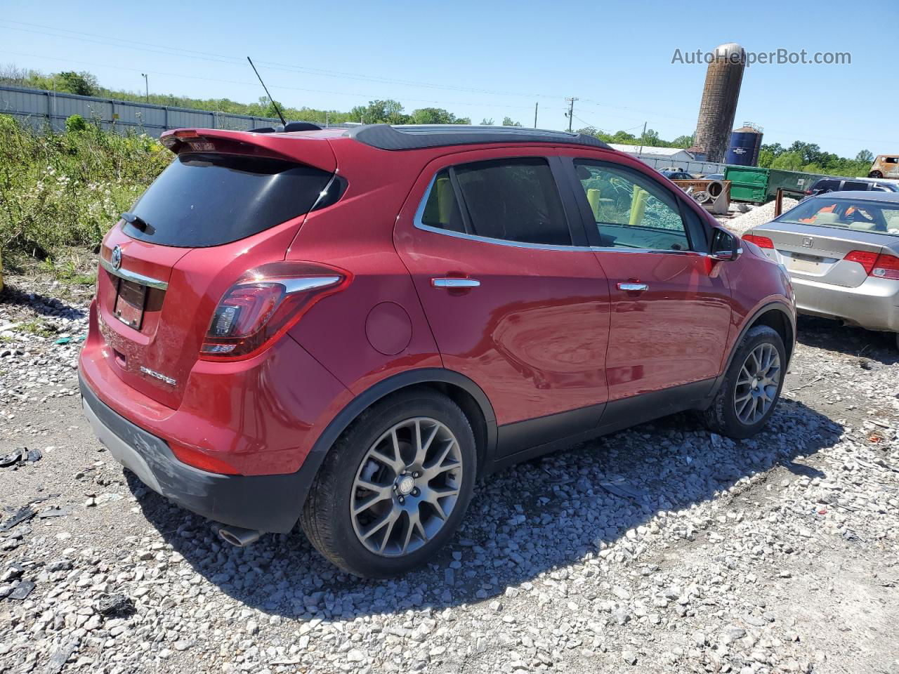 2019 Buick Encore Sport Touring Red vin: KL4CJ1SB7KB932700