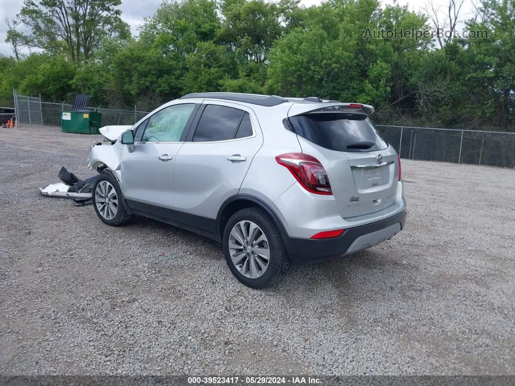 2018 Buick Encore Sport Touring Silver vin: KL4CJ1SB8JB556135