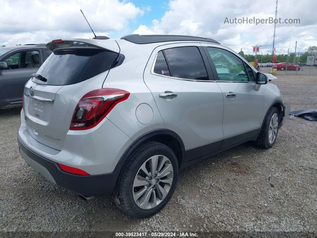 2018 Buick Encore Sport Touring Silver vin: KL4CJ1SB8JB556135