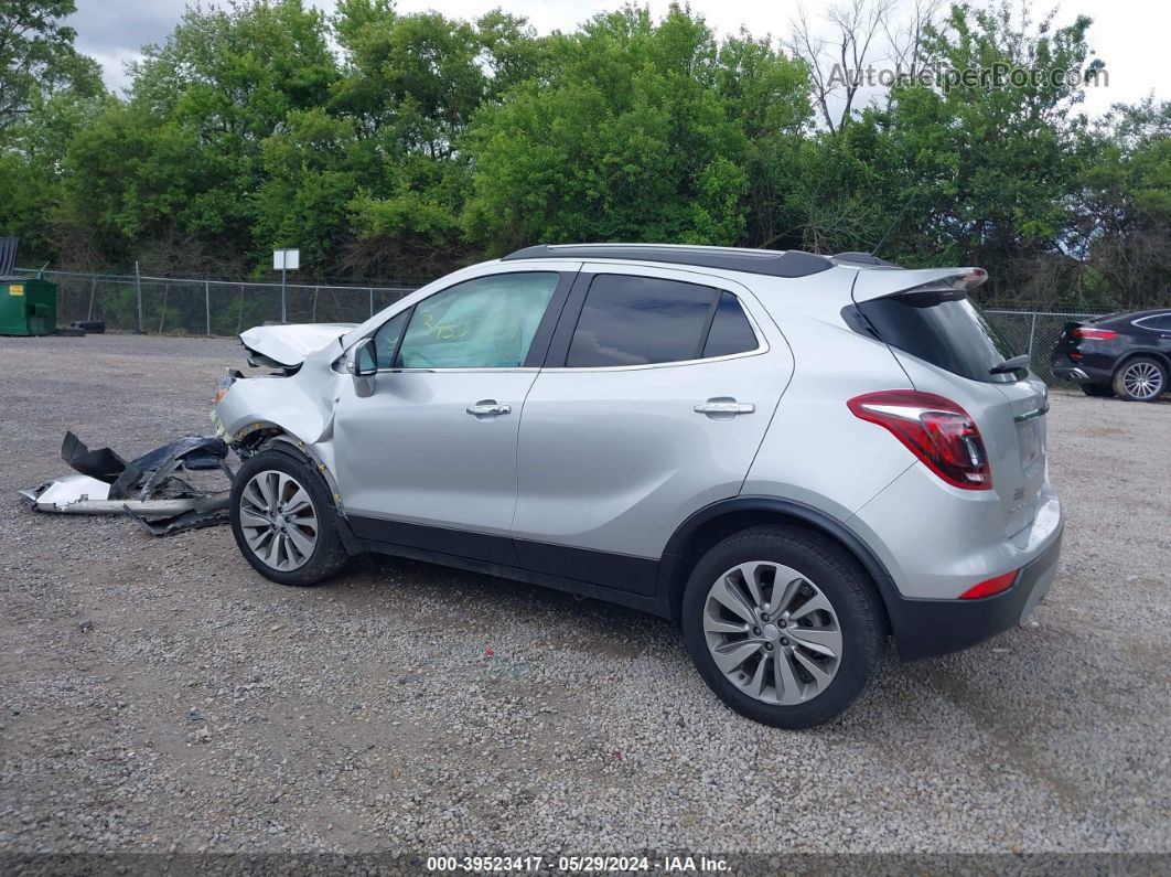 2018 Buick Encore Sport Touring Silver vin: KL4CJ1SB8JB556135