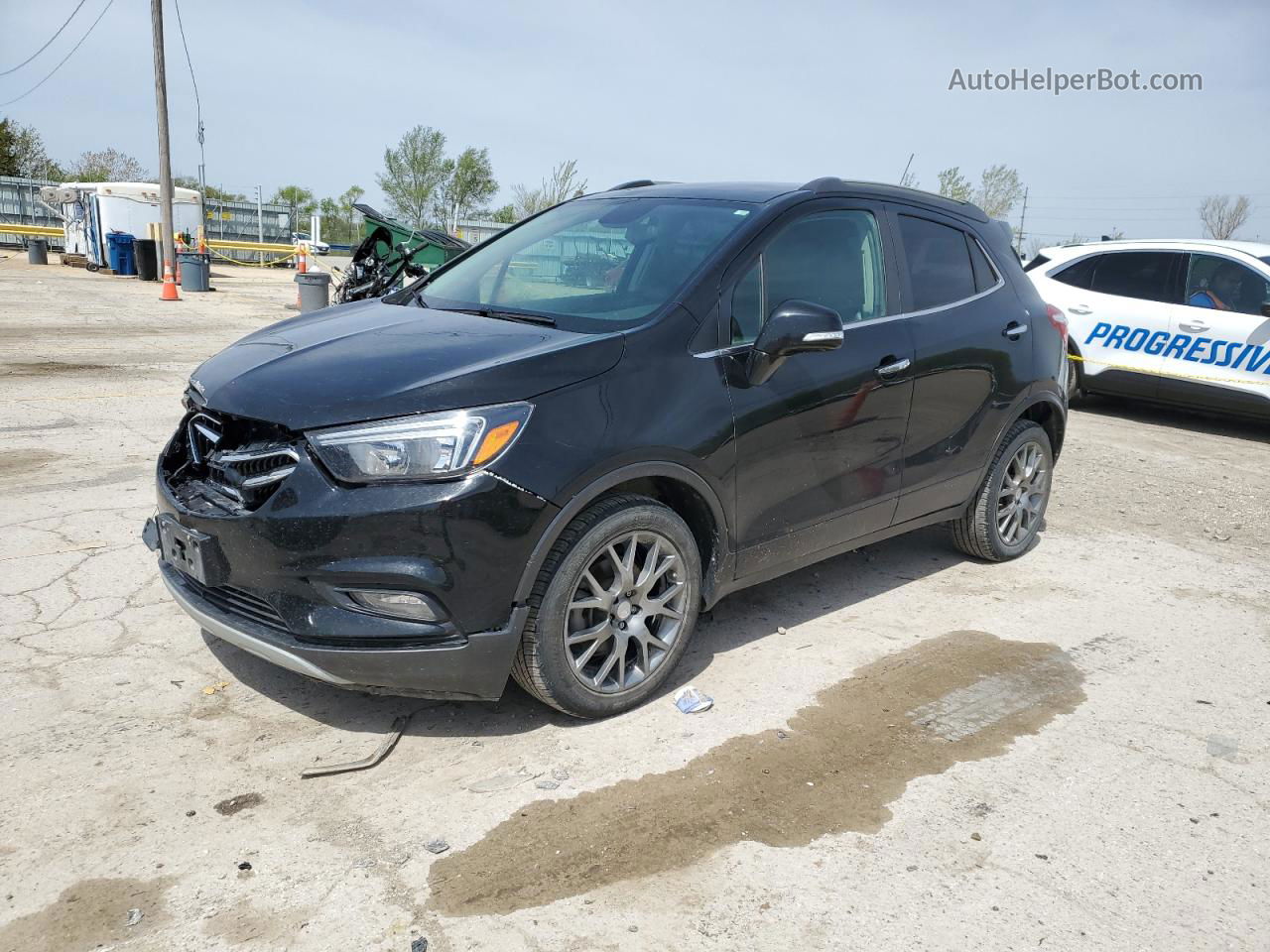 2019 Buick Encore Sport Touring Black vin: KL4CJ1SB9KB831352