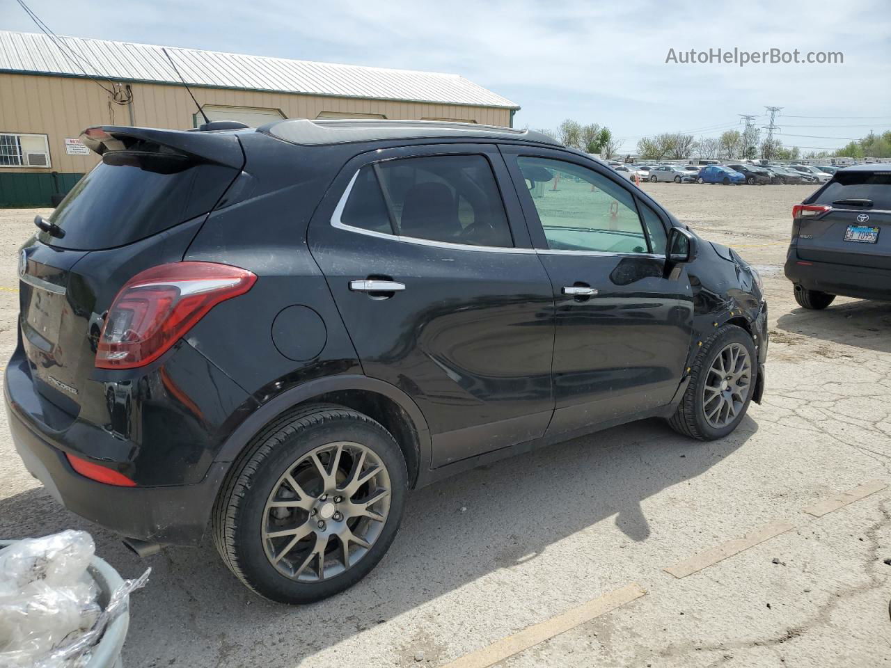 2019 Buick Encore Sport Touring Black vin: KL4CJ1SB9KB831352