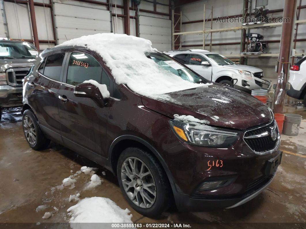 2018 Buick Encore Sport Touring Бордовый vin: KL4CJ1SBXJB576337