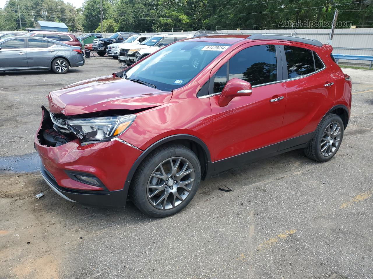 2019 Buick Encore Sport Touring Red vin: KL4CJ1SBXKB912067